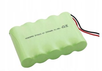 Akumulator 6V 2,1Ah NiMh AA pakiet +Kable - Inny producent