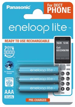 Akumulator AAA PANASONIC Eneloop Lite, 550 mAh, 3 szt. - Panasonic