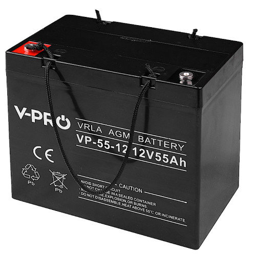 Фото - Акумулятор / батарейка Volt Akumulator AGM OPTI VPRO 12V 55Ah 