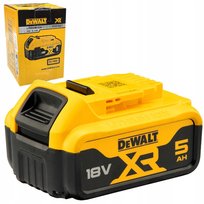 Akumulator DeWalt DCB184 XR bateria 18V 5,0Ah ORYGINAŁ 1 szt.