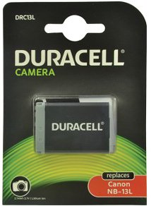 Akumulator do aparatu Canon DURACELL NB-13L, 3.7 V, 1010 mAh