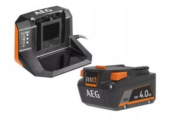Akumulator + Ładowarka Aeg 4935478933 18 V 4 Ah - AEG