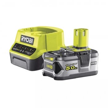 Akumulator Li-Ion 5.0Ah 18V + Ładowarka One+ Rc18120-150 - RYOBI