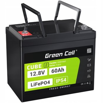 Akumulator Lifepo4 60Ah 12.8V 12V Bms Green Cell Do Łodzi Pontonu Kampera - Green Cell