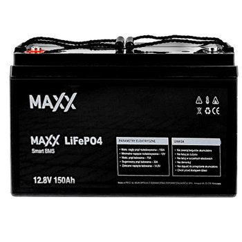 Akumulator LiFePO4 Maxx 12v 150Ah - Maxx