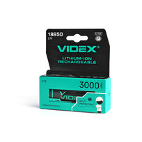 Akumulator litowo-jonowy latarka Videx 18650-P 3000mAh
