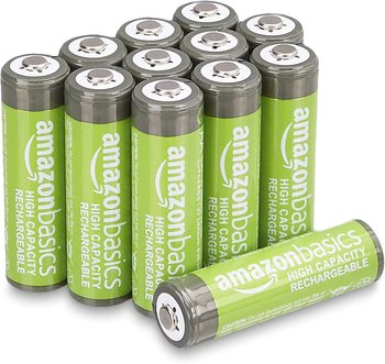 Akumulator Niklowo-Metalowo-Wodorkowy Amazonbasic Aa (R6) 2400 Mah 12 Szt. - Amazon Basic