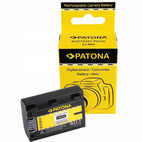 Фото - Акумулятор для камери Sony Akumulator Patona PA-AK-1119 Standard NP-FH50 