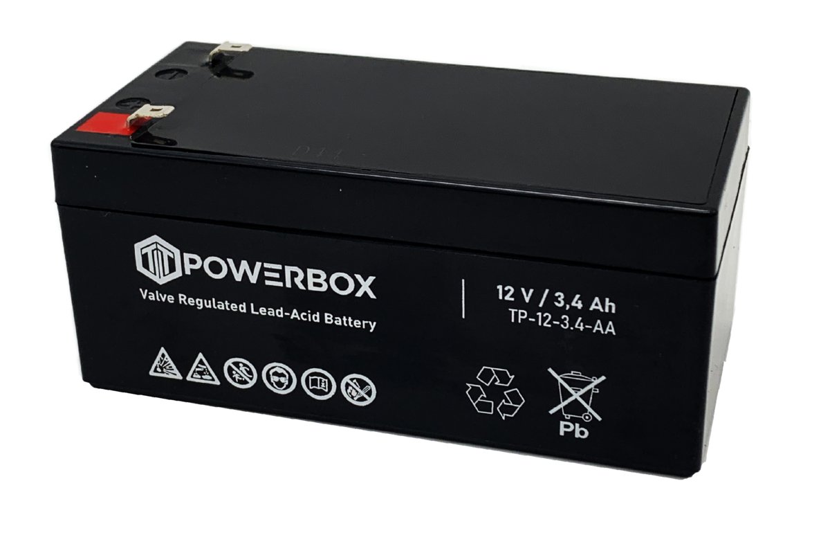 Akumulator Vrla Powerbox Tp Aa V Ah Agm Powerbox