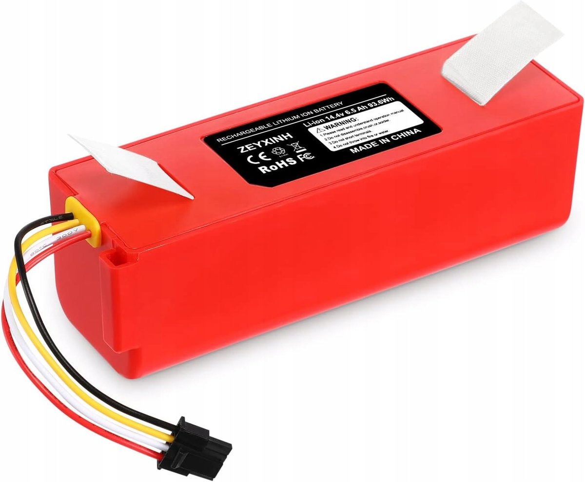 Roborock S7 Batteria Roborock S5 Max Per Xiaomi Roborock S5 S6 S7 Q7 Q5 - Ricambio Li- Ion, Garanzia 1 Anno Batteria 14.4V 6500mAh Batteria Ricambio Robot Aspirapolvere