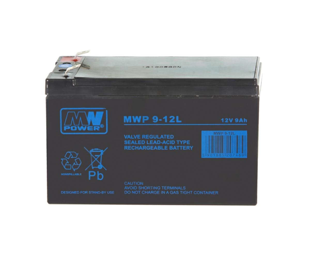 Фото - Мережевий фільтр / подовжувач MW Power Akumulator żelowy 12V/9Ah MWP T2 