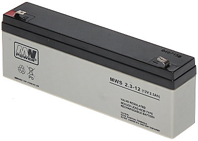 Фото - Акумулятор для інструменту MW Power Akumulator żelowy bezobsługowy MWS 12V 2,3Ah 