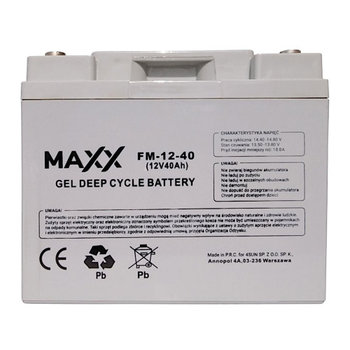 Akumulator Żelowy Maxx 40Ah 12V - Maxx