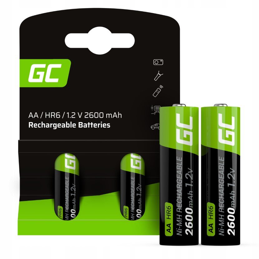 Akumulatorki Aa 2600Mah Green Cell Baterie Do Pada Xbox One Series X S