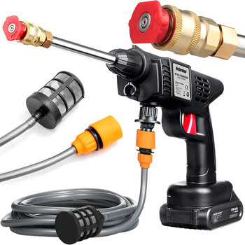 Akumulatorowa myjka ciśnieniowa 40 bar ogrodowa Heckermann® PW-1 - Heckermann