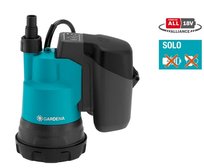 Akumulatorowa pompa zanurzeniowa do czystej wody 2000/2 18V P4A (bez akumulatora)