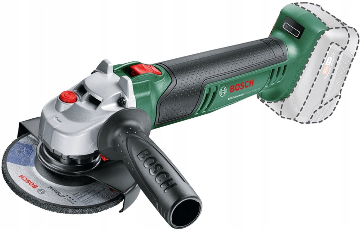 Akumulatorowa szlifierka kątowa Bosch Universal Grind 18V-75 Osłona ...