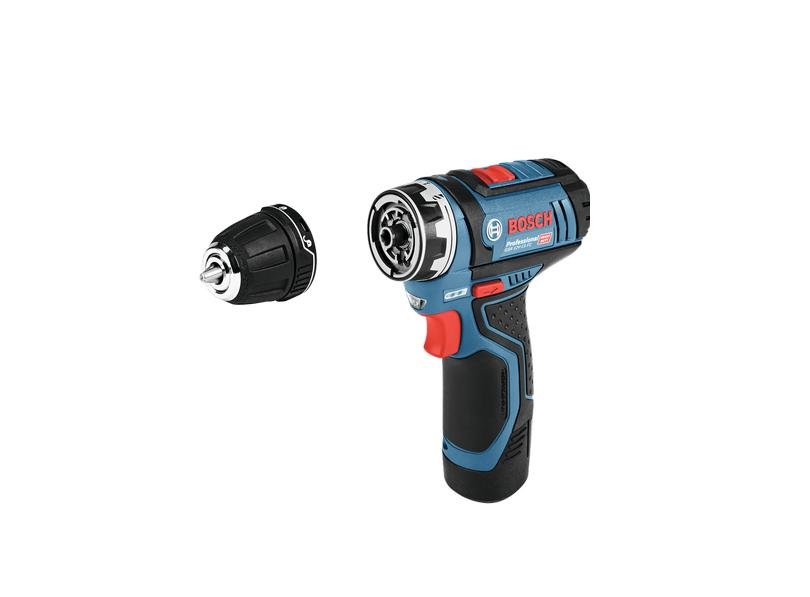 Akumulatorowa wiertarko-wkrętarka BOSCH GSR 12V-15 FC Flex Professional, 12 V