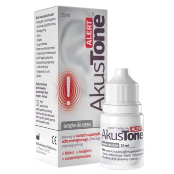 Akustone Alert Krople Do Uszu 15ml - Aflofarm