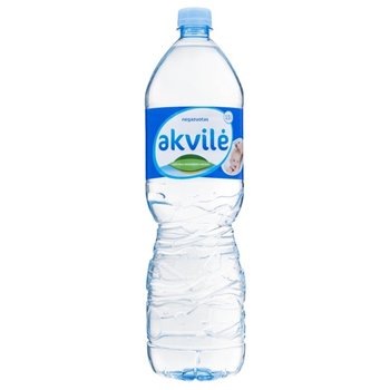 Akvile, Naturalna woda alkaiczna niegazowana, 1,5 l - Akvile