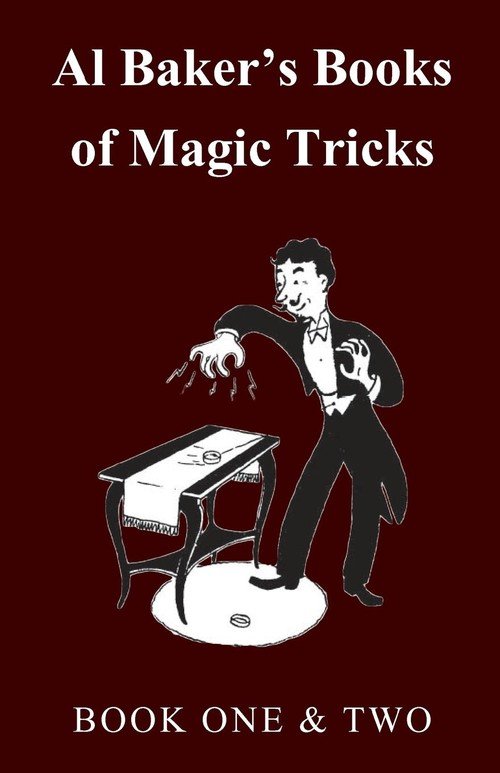 Al Baker's Books of Magic Tricks Book One & Two Baker Al Książka