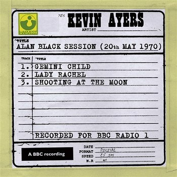 Alan Black Session (20th May 1970) - Kevin Ayers
