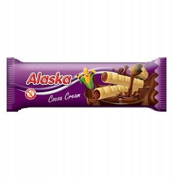ALASKA Rurki kukurydz.z kakaowym kremem 18g B/G - Alaska Foods