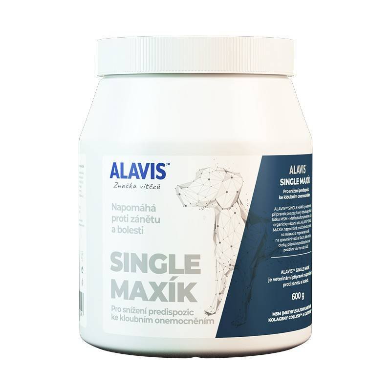Фото - Ліки й вітаміни Alavis Single Maxik 600g przeciwzapalny i uśmierzający ból 