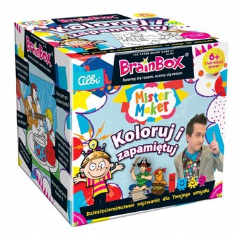 Albi, gra Brain Box: Pan Robótka Koloruj i zapamiętuj - Albi