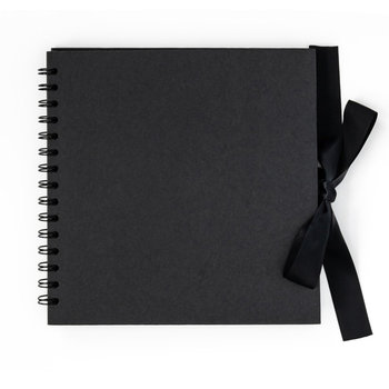 Album, Baza Do Zdobienia 20,5X20,5 Cm Czarny 35 Kart - Galeria Papieru