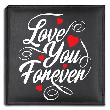 ALBUM CZARNY na ZDJĘCIA Love You Forever Prezent na WALENTYNKI Wzory - StyleCouture