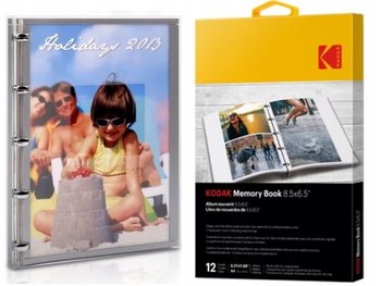 Album do samodzielnego druku KODAK, 24 strony, 15x21 cm, szary - Kodak