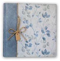 Album do wklejania niebieski kwiaty 100 stron