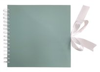 Album do zdobienia scrapbookingowy szałwiowy 20,5cmx20,5xcm 35 kartek