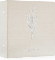 ALBUM FOTOGRAFICZNY NA ZDJĘCIA LNIANY 1000 KIESZENI 11,5 x 15 cm BEŻOWY XL