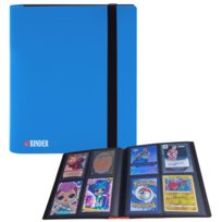 Album Klaser Na Karty  Mtg Tcg Piłkarskie Nba 4-Pocket  Niebieski 160 Kart