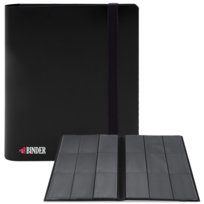 Album Klaser Na Karty  Mtg Tcg Piłkarskie Nba 9-Pocket Czarny 360 Kart