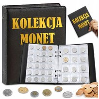 ALBUM NA MONETY Klaser Kolekcja Monet na 360 czarny 3x3 4x4 duże małe A5 Inny producent