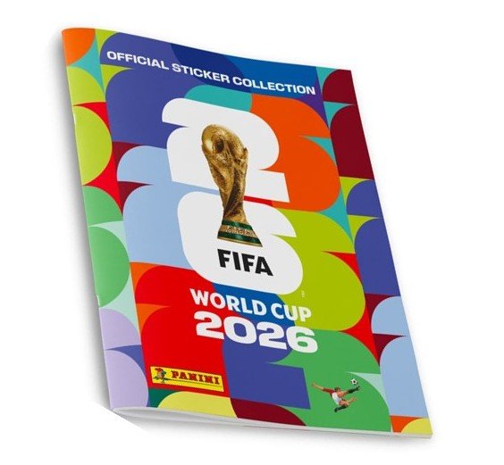 Album na Naklejki Panini: FIFA WORLD CUP 2026 (Soft Cover) + 6 NAKLEJEK W ŚRODKU