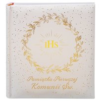 Album na zdjęcia, Komunia, gałązki, 50 kart