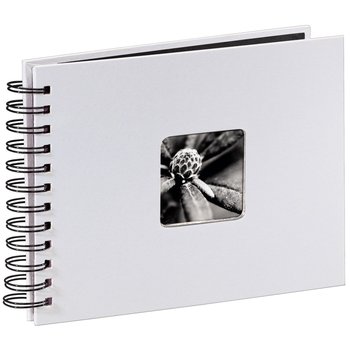 Album na zdjęcia wklejane, Fine Art HAMA, 50 stron, biały, czarne karty, 24x17 cm - Hama