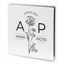 ALBUM PERSONALIZOWANY KSIĘGA GOŚCI WESELNYCH ŚLUB