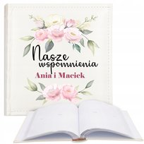 ALBUM SKÓRA PREZENT NA WALENTYNKI WZORY Twoje imię