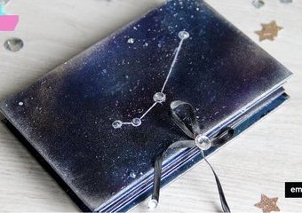 Album ze znakiem zodiaku – kosmiczna inspiracja diy