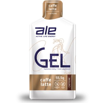 ALE - GEL - Żel energetyczny - 55,5 g caffe latte - ALE