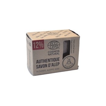 Alepeo, Authentic Aleppo Soap, 12% naturalne mydło w kostce, 200 g - Alepeo