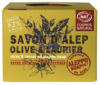 Aleppo Soap Co., Mydło Aleppo Oliwka & Laur COSMOS NATURAL, 190g - Aleppo Soap CO
