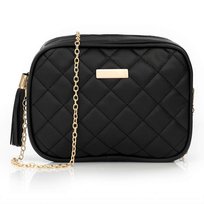 Alessio TOREBKA Damska PIKOWANA na ramię łańcuszek QUILTED CROSSBODY Inna marka