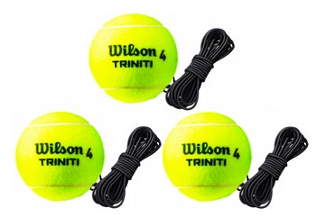 Aletenis, 3Szt Piłka Zapasowa Na Gumce Wilson Tenis Trainer - Wilson