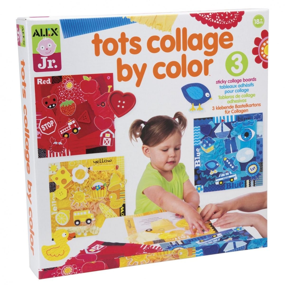 Alex, zestaw kreatywny Jr Tots Collage by Color
